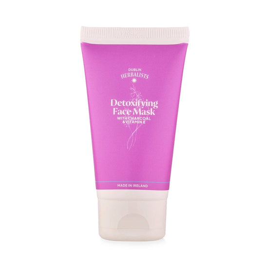 Dublin Herbalists Face Mask Detoxifying Face Mask - Charcoal & Vitamin E - 50 ml - Dublin Herbalists