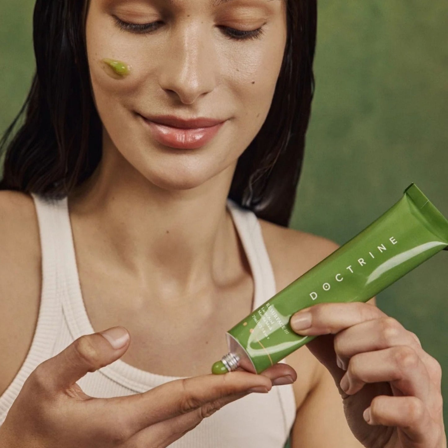 Doctrine Skincare Face Masks Resurface Lactic Acid Matcha Mask 75ml - Doctrine