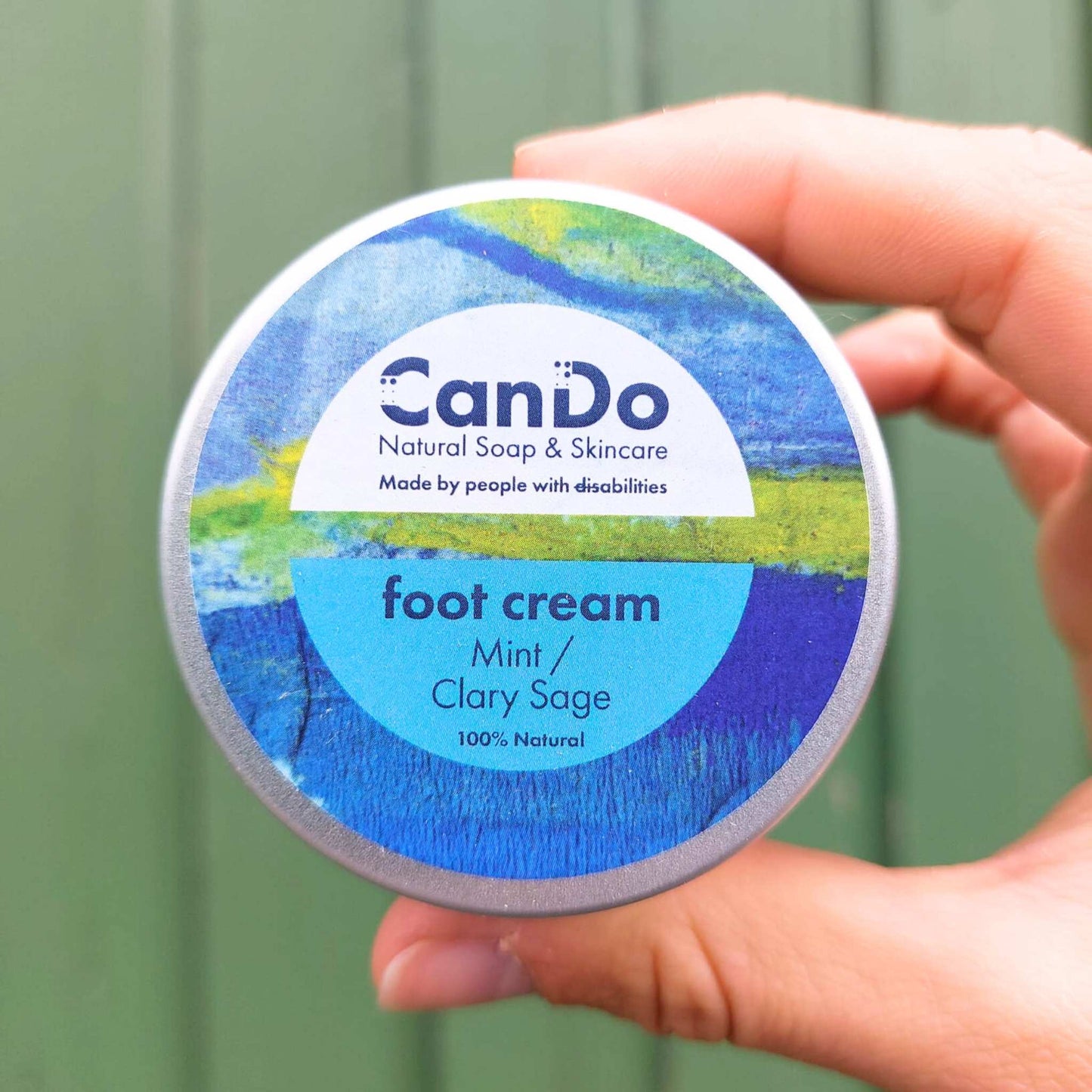 CanDo Foot Cream Peppermint and Sage Foot Cream 50g - CanDo