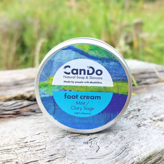 CanDo Foot Cream Peppermint and Sage Foot Cream 50g - CanDo
