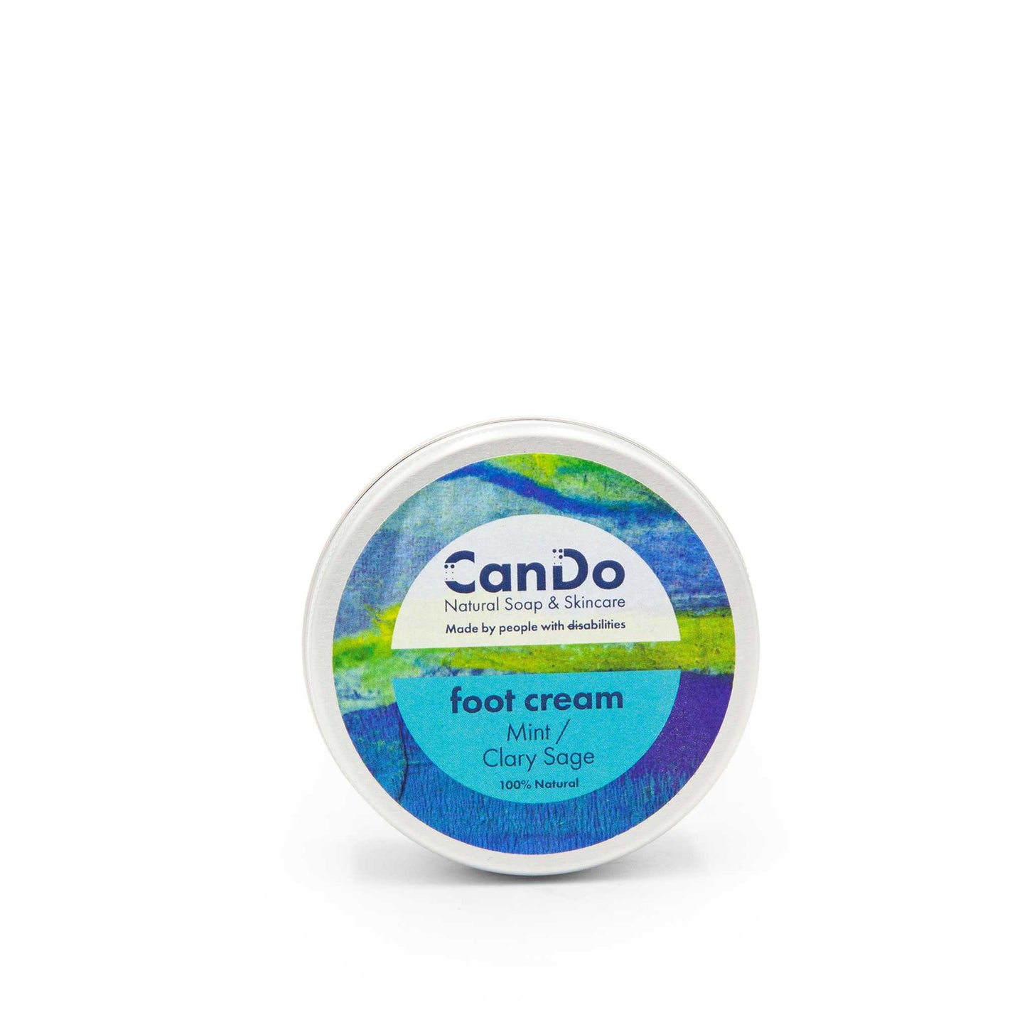 CanDo Foot Cream Peppermint and Sage Foot Cream 50g - CanDo