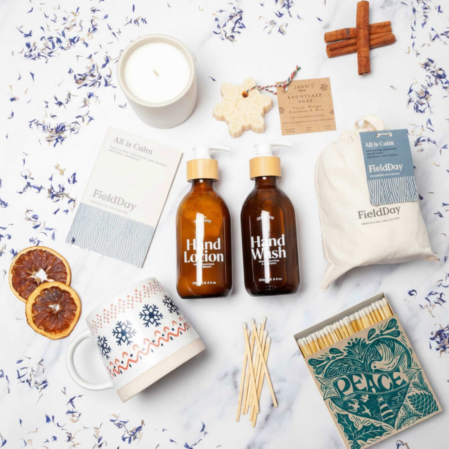 Faerly Gift Box All is Calm Irish Makers Christmas Gift Box