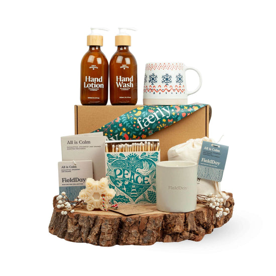 Faerly Gift Box All is Calm Irish Makers Christmas Gift Box