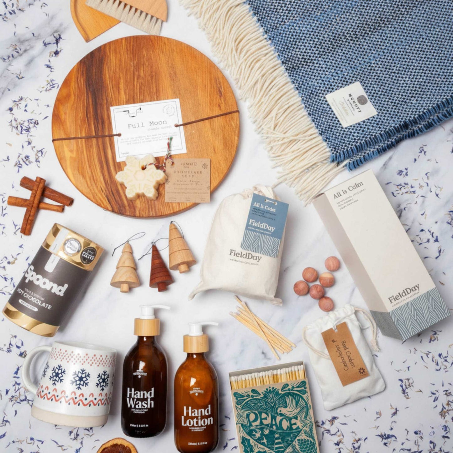 Faerly Gift Box All is Calm Irish Makers Ultimate Christmas Gift Box