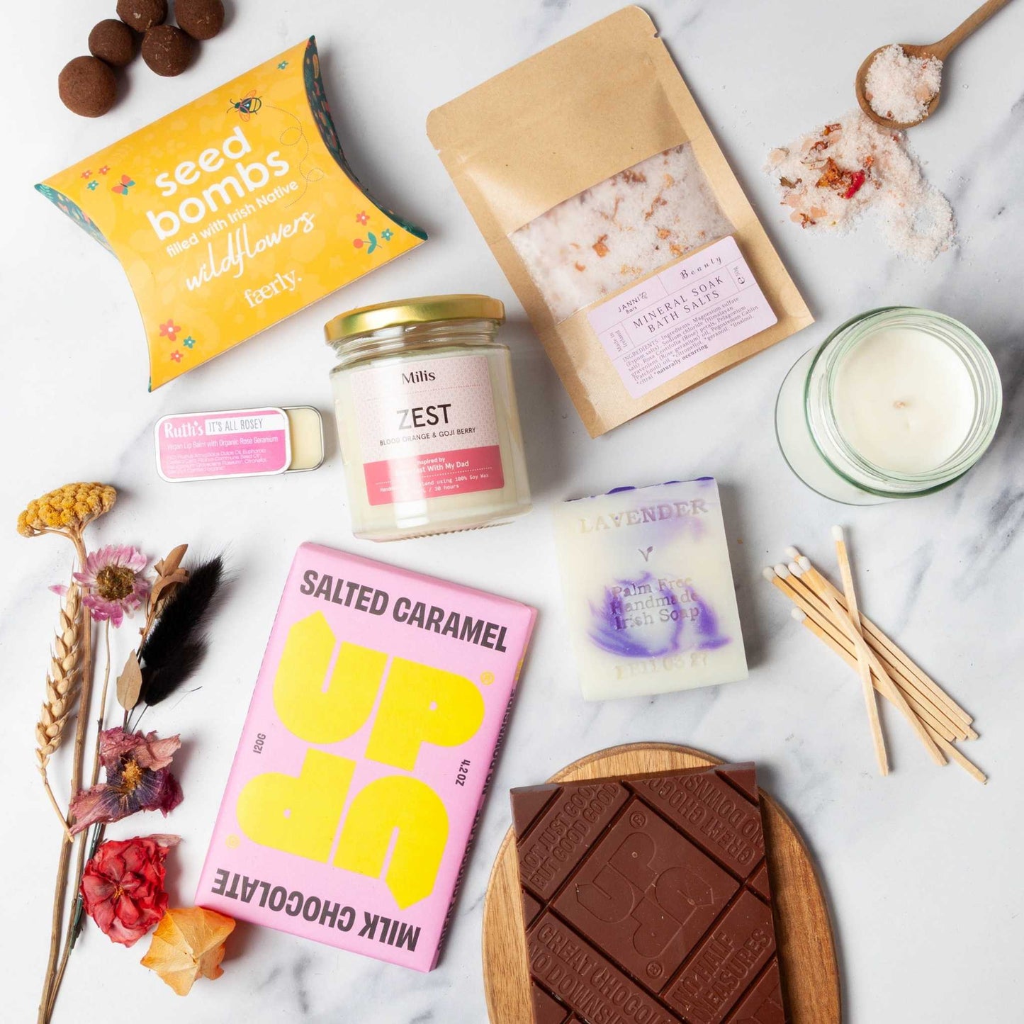 Faerly Gift Box Blooming Kind & Unwind - Self Care Gift Box