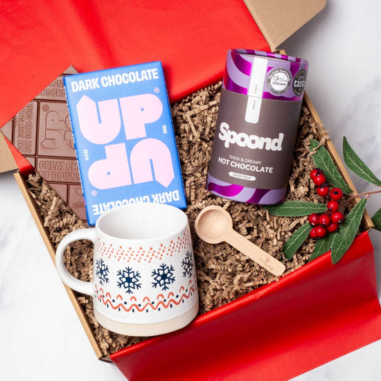 Faerly Gift Box Dark Chocolate Festive Hug in a Mug Gift Box