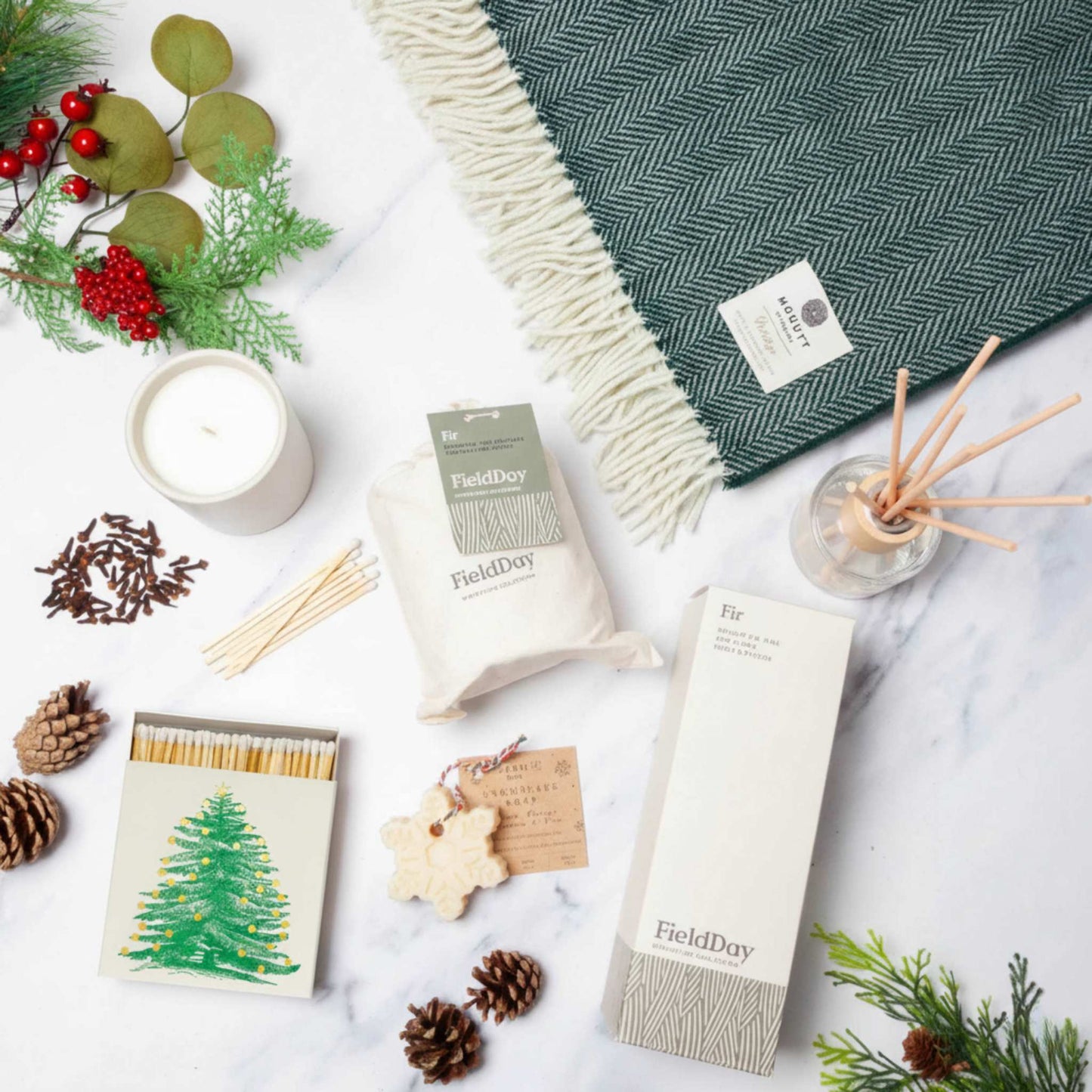 Faerly Gift Box Fir Irish Makers Luxury Christmas Gift Box