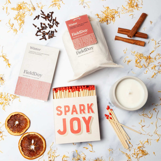 Faerly Gift Box Irish Makers Winter Candle Gift Box