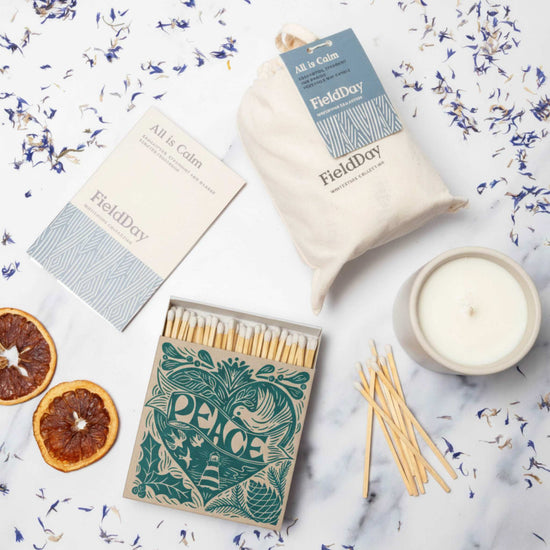 Faerly Gift Box Irish Makers Winter Candle Gift Box