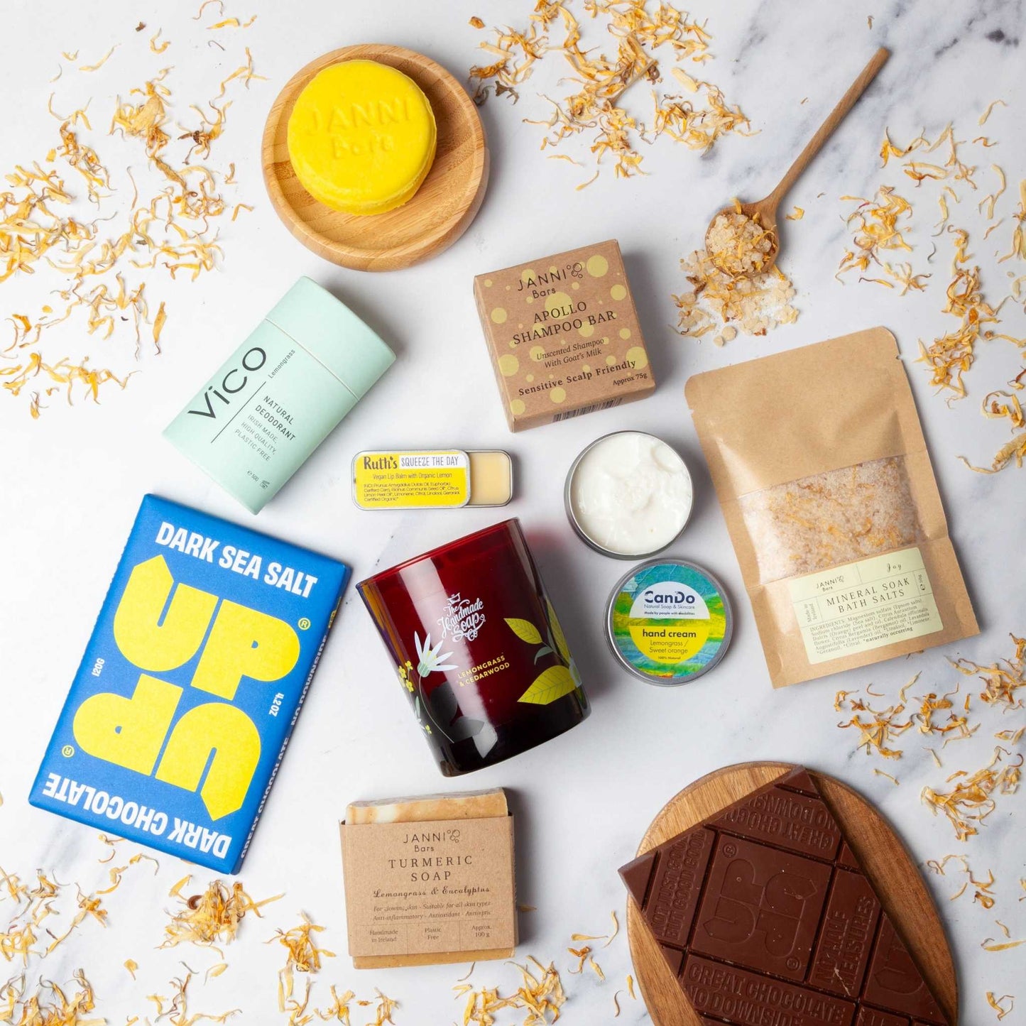 Faerly Gift Box Rise & Shine Glow With Good Gift Box – Handmade Wellness Gifts That Do Good and Feel Good