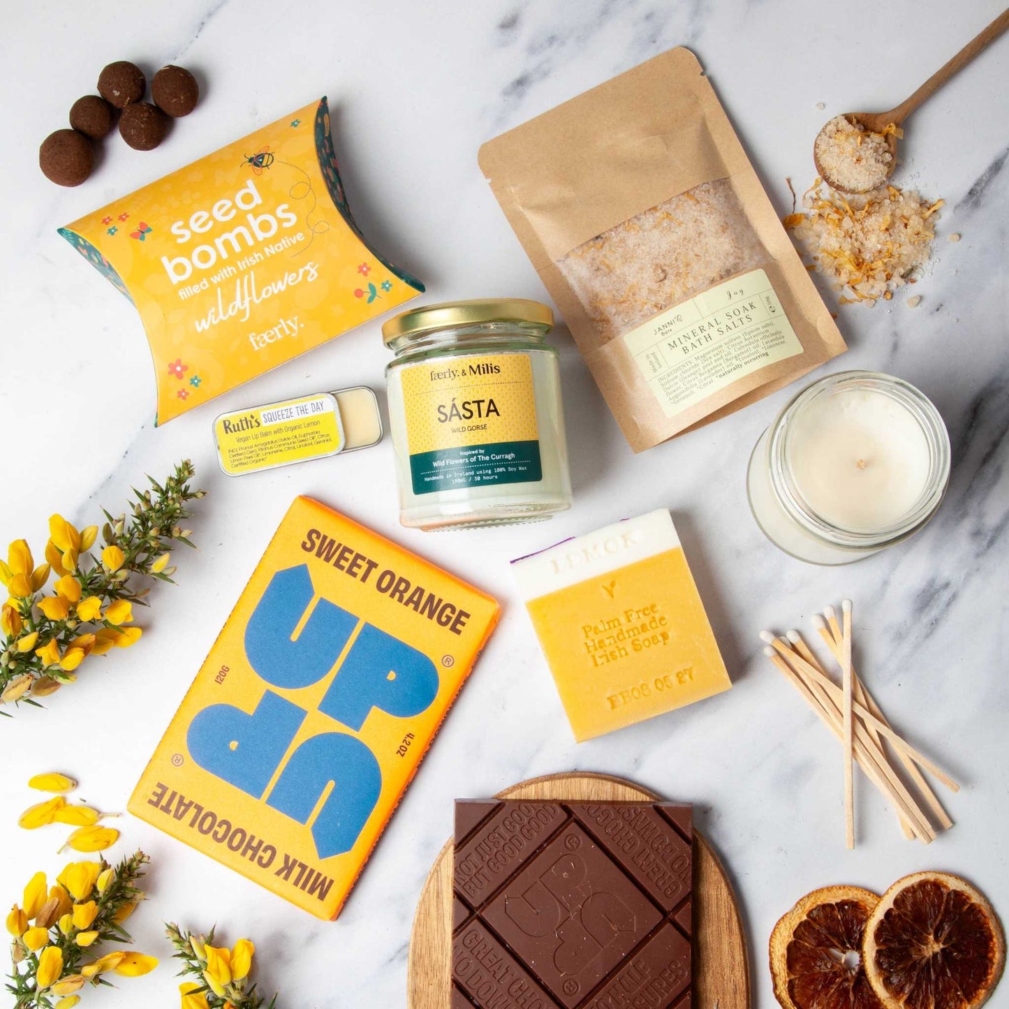 Faerly Gift Box Sunshine Kind & Unwind - Self Care Gift Box
