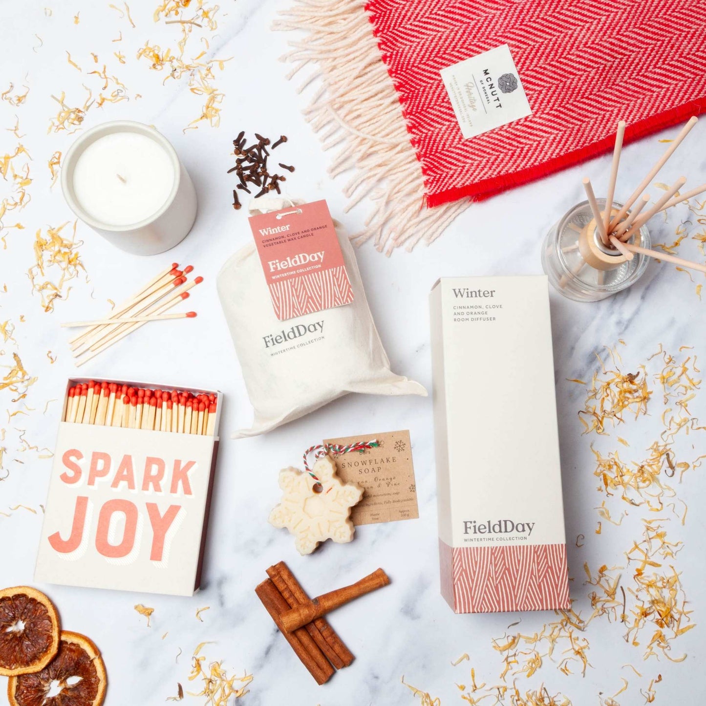 Faerly Gift Box Winter Irish Makers Luxury Christmas Gift Box