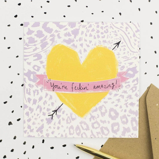 Faerly Gift Box You're Feckin Amazing Gift Box & Card