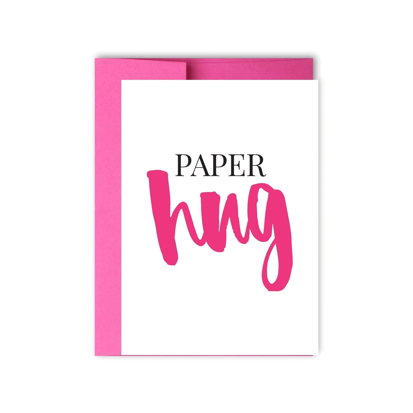 Hue Complete Me Greeting & Note Cards Paper Hug Card - Hue Complete Me