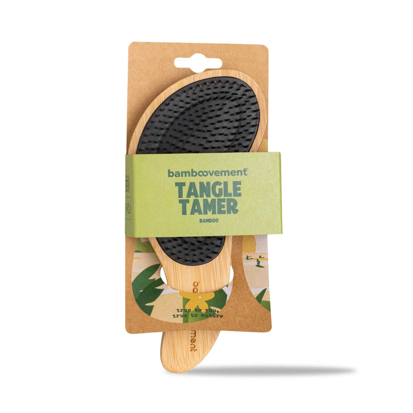 Bamboovement Hair Brush Bamboo Tangles™ Brush - Vegan & Sustainable - Bamboovement