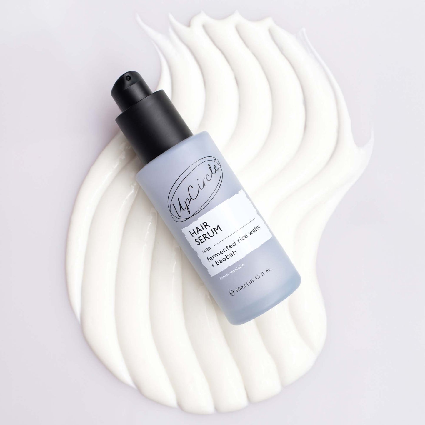 UpCircle Hair Care Natural Hair Serum - With Fermented Rice Water & Upcycled Baobab - 50 ml - UpCircle