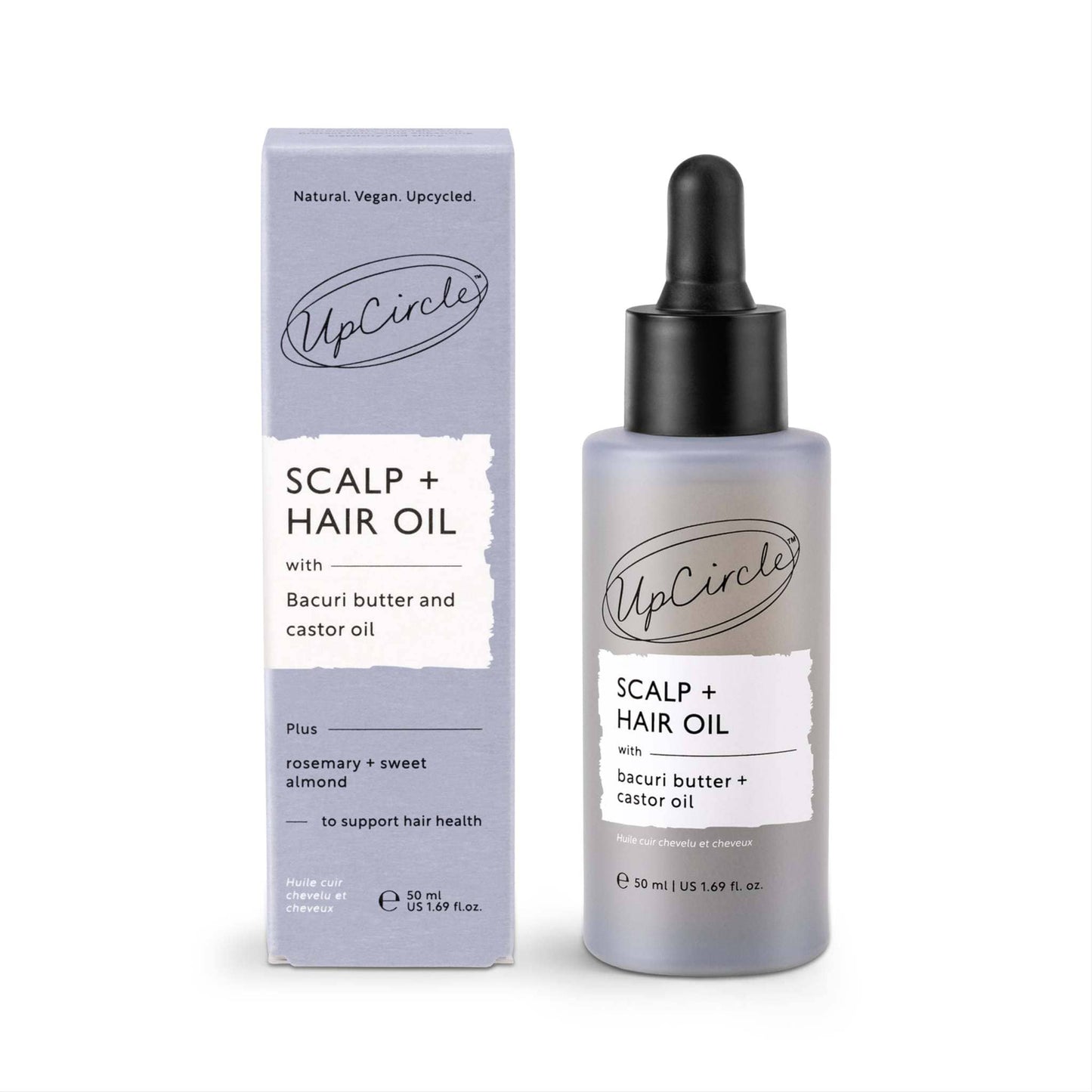 UpCircle Hair Care Scalp + Hair Oil Treatment - With Bacuri Butter, Coffee Oil & Rosemary - 50 ml - UpCircle