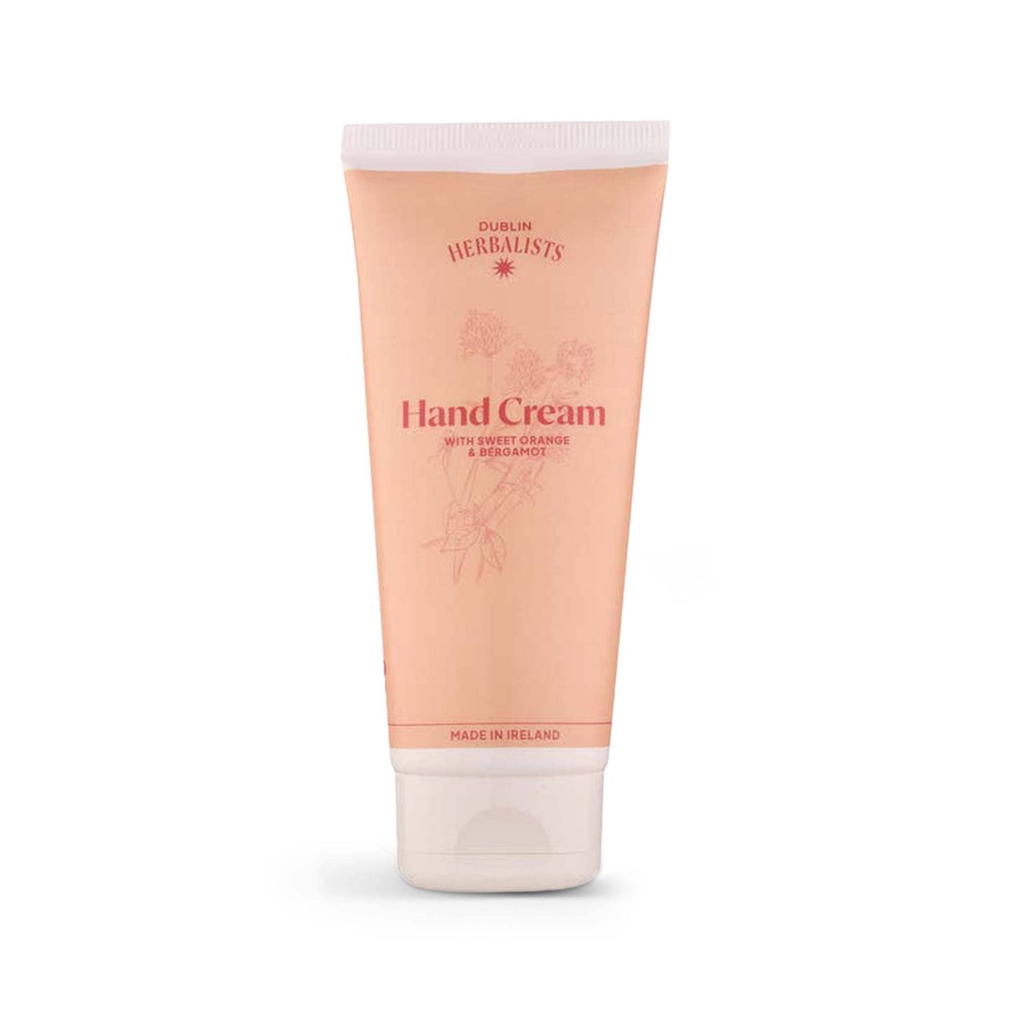 Dublin Herbalists Hand Cream 100ml Hand Cream - Sweet Orange & Bergamot - Sugarcane Tube - Dublin Herbalists