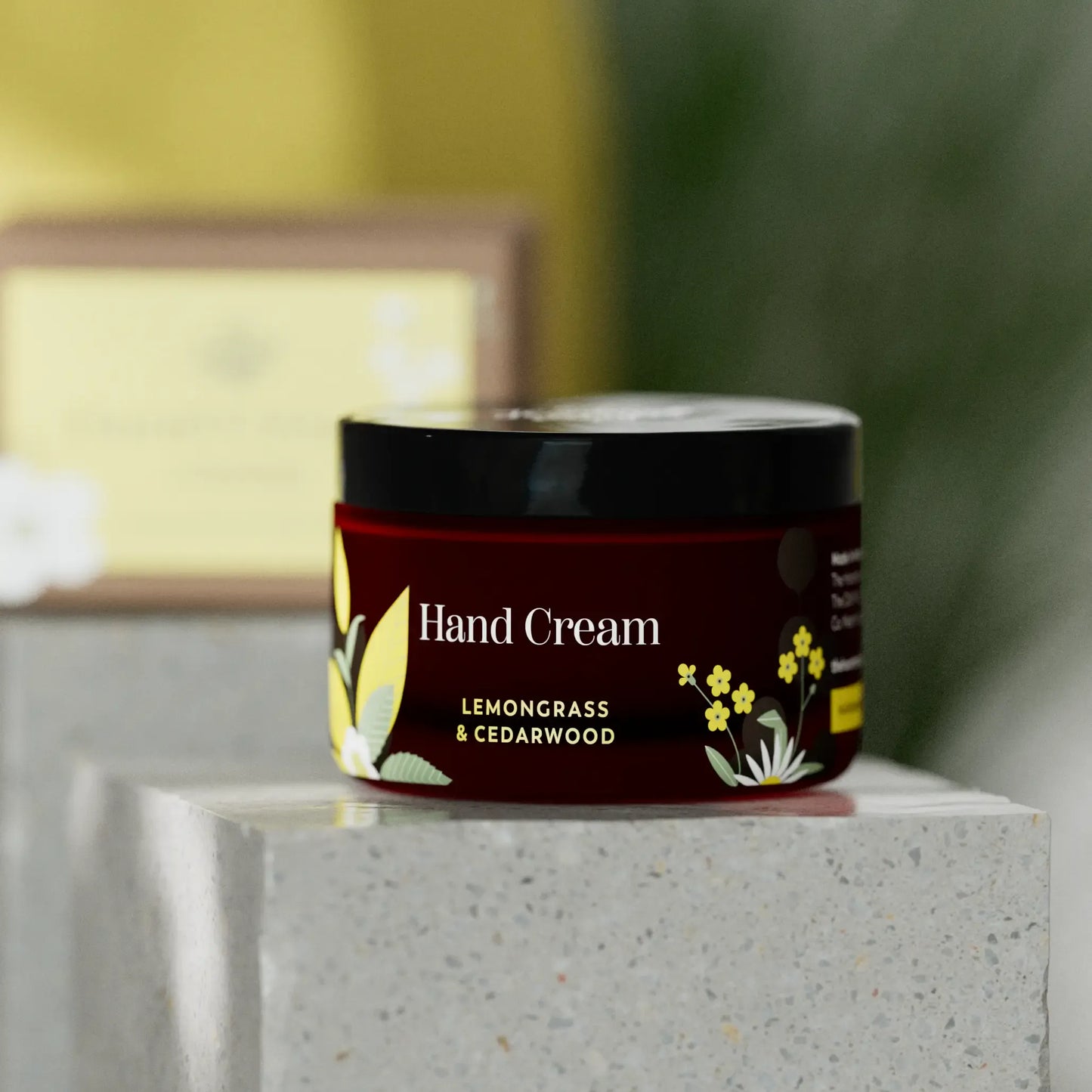 The Handmade Soap Company Hand Cream Hand Cream Jar - Lemongrass & Cedarwood, 50g - The Handmade Soap Company
