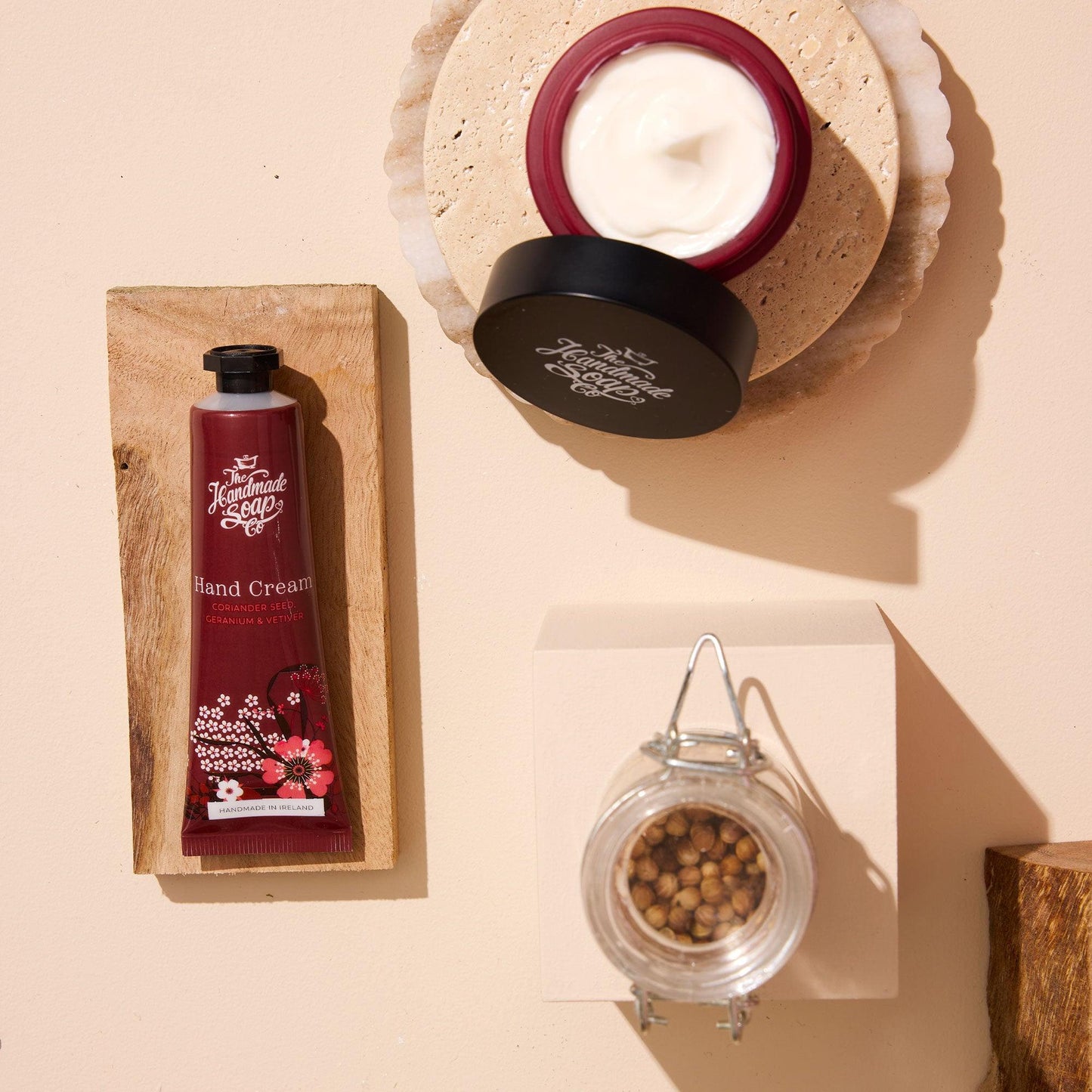 The Handmade Soap Company Hand Cream Hand Cream Tube - Coriander Seed, Geranium & Vetiver - The Handmade Soap Company