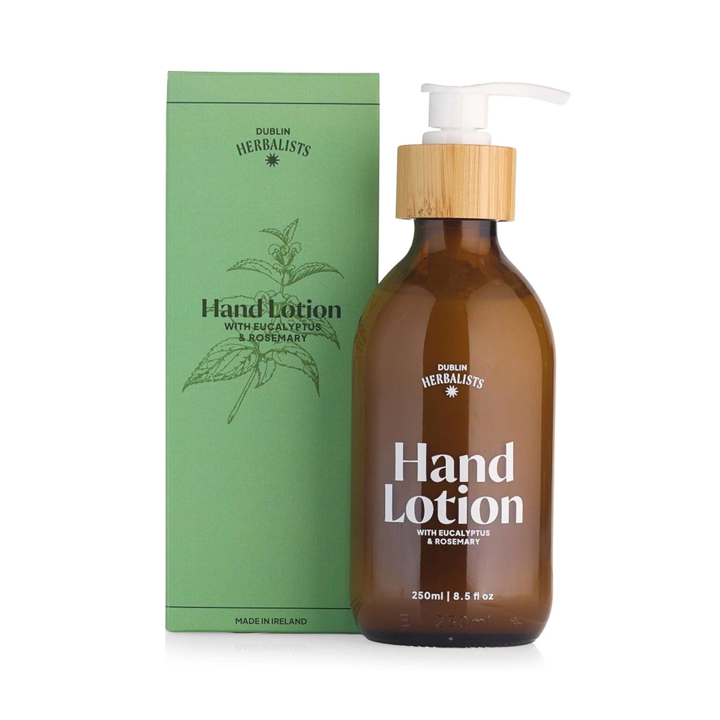 Dublin Herbalists Hand Cream Hand Lotion - Eucalyptus & Rosemary - 250 ml - Dublin Herbalists
