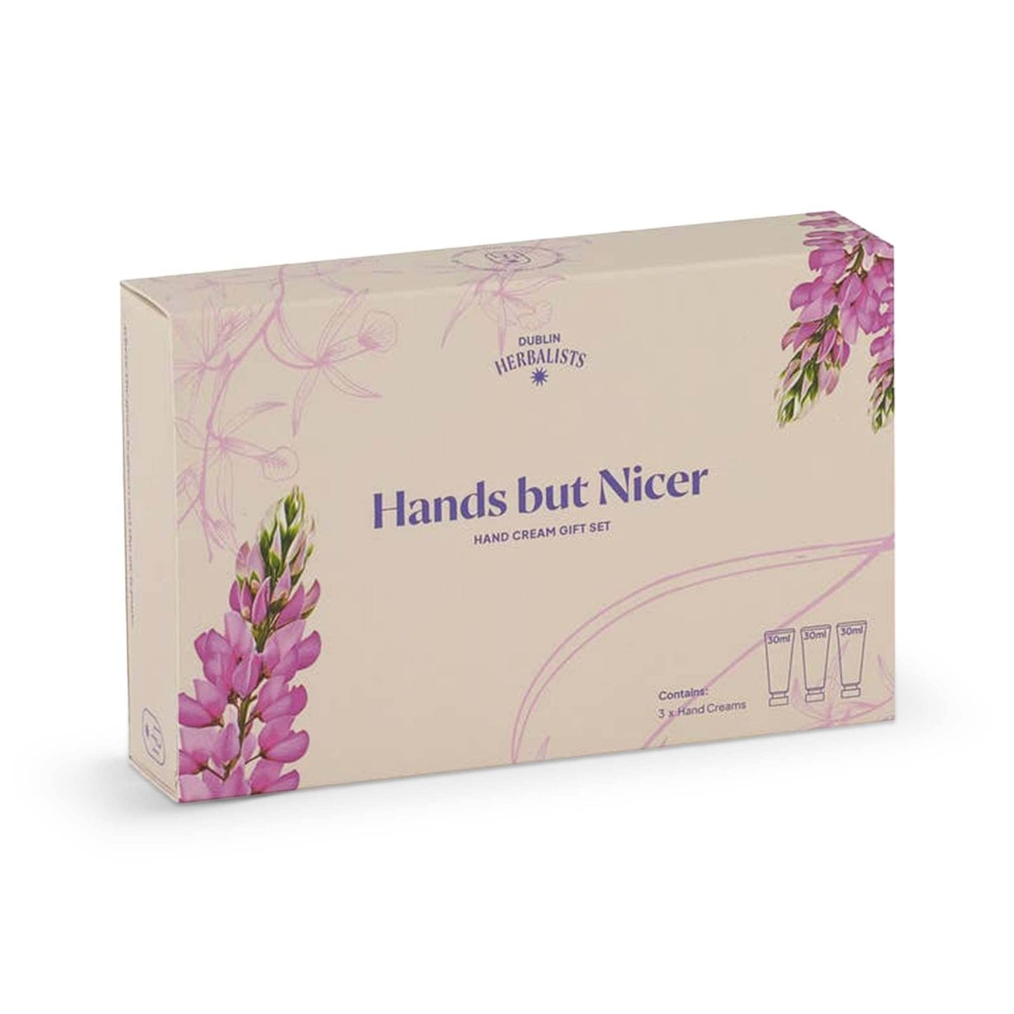 Dublin Herbalists Hand Cream Hands but Nicer - Hand Cream Gift Set - 30ml x 3