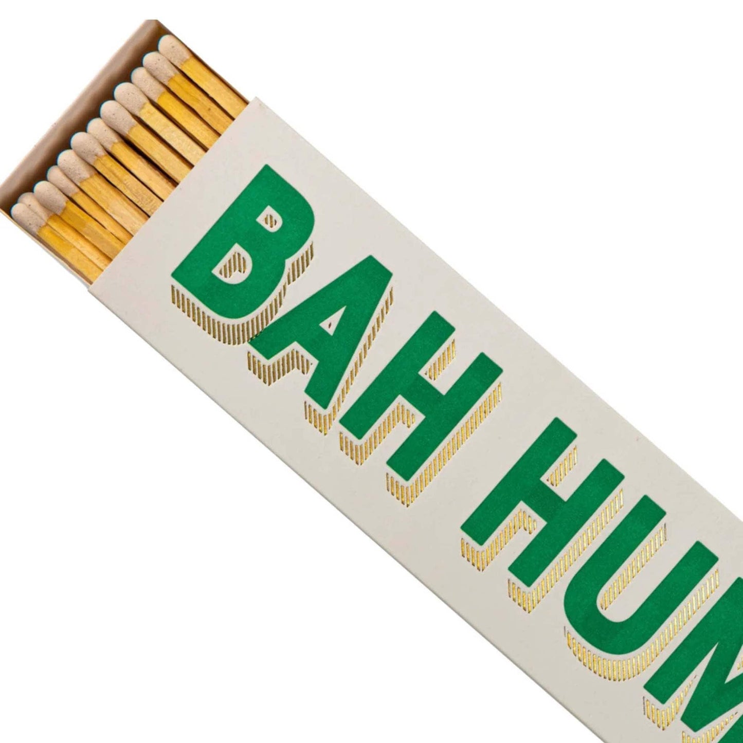 Archivist Home Fragrance Accessories Archivist - Extra Long Safety Matches - Bah Humbug - 45 Luxury Matches - 100mm