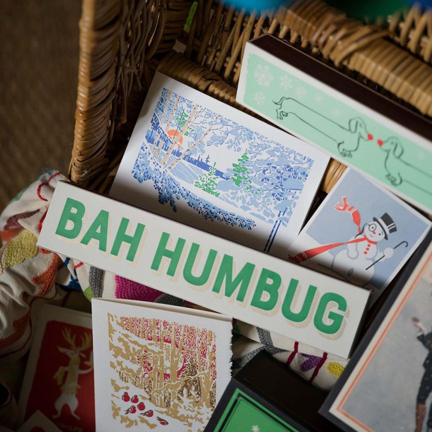 Archivist Home Fragrance Accessories Archivist - Extra Long Safety Matches - Bah Humbug - 45 Luxury Matches - 100mm