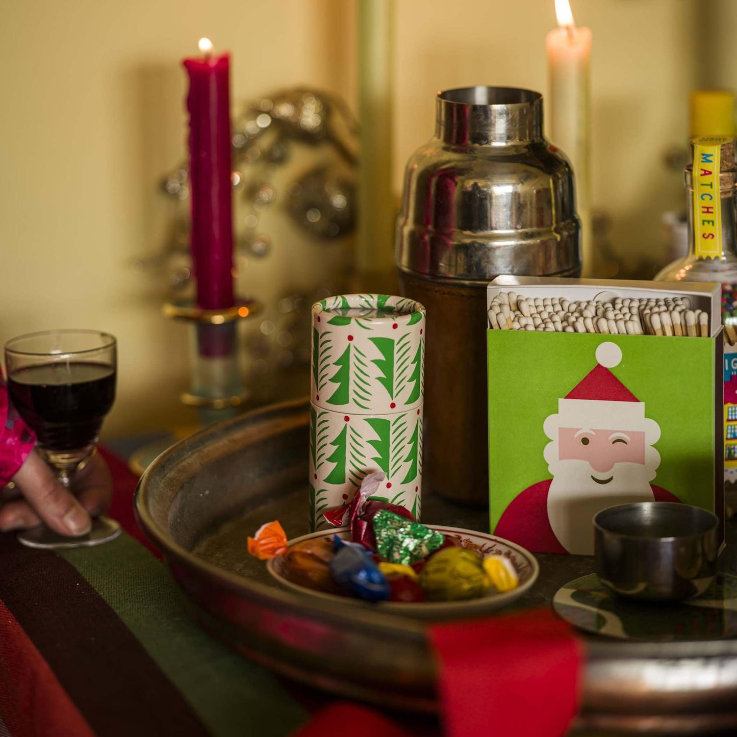 Archivist Home Fragrance Accessories Archivist - Large Cylinder Safety Matches - Conifer Large - 80 Luxury Matches - 100mm