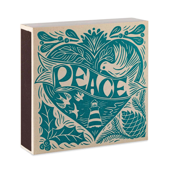 Archivist Home Fragrance Accessories Archivist - Square Safety Matches - Christmas Peace - 100 Luxury Matches - 50mm