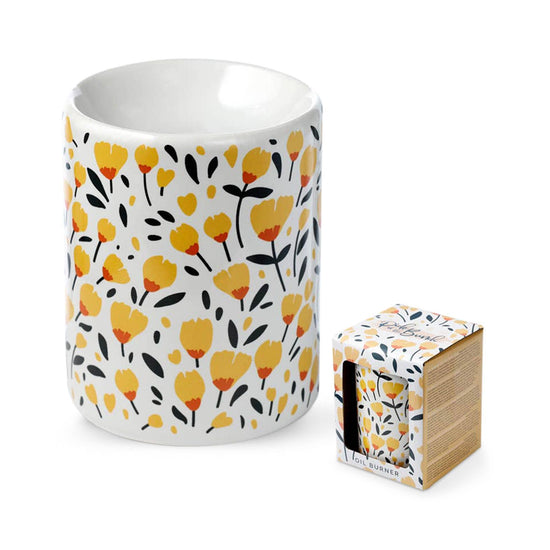 Puckator Home Fragrance Accessories Buttercup Pick of the Bunch Printed Ceramic Oil Burner