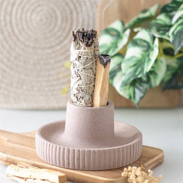 Something Different Wholesale Home Fragrance Accessories Ceramic Smudge Bowl – Minimal & Heat-Resistant – 14cm