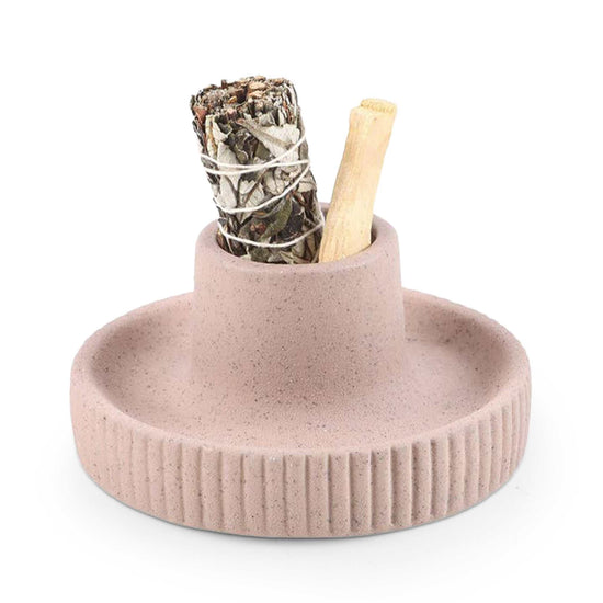 Something Different Home Fragrance Accessories Ceramic Smudge Bowl – Minimal & Heat-Resistant – 14cm