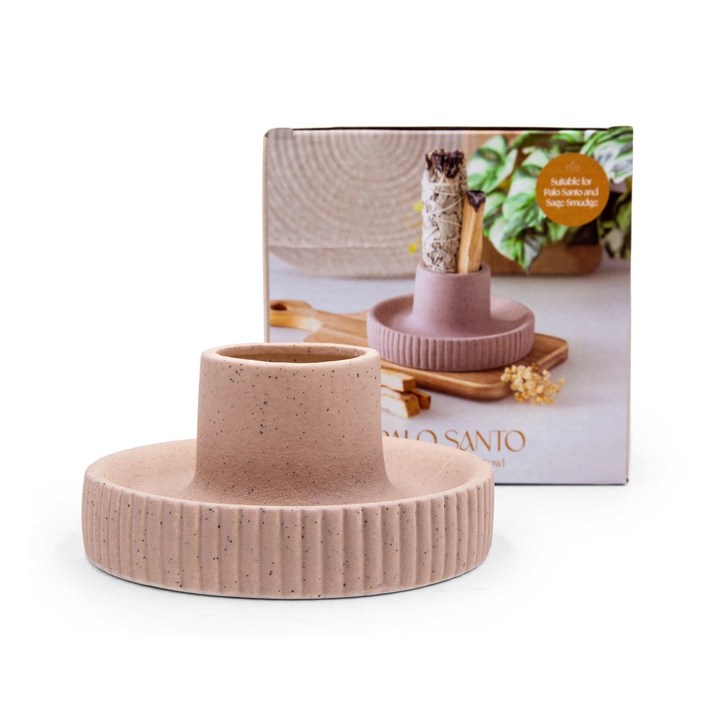 Something Different Home Fragrance Accessories Ceramic Smudge Bowl – Minimal & Heat-Resistant – 14cm