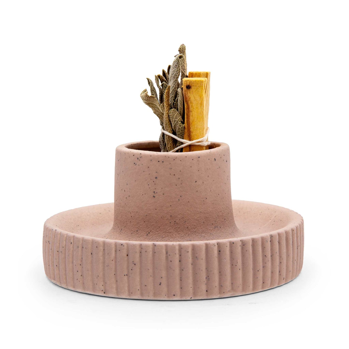 Something Different Home Fragrance Accessories Ceramic Smudge Bowl – Minimal & Heat-Resistant – 14cm