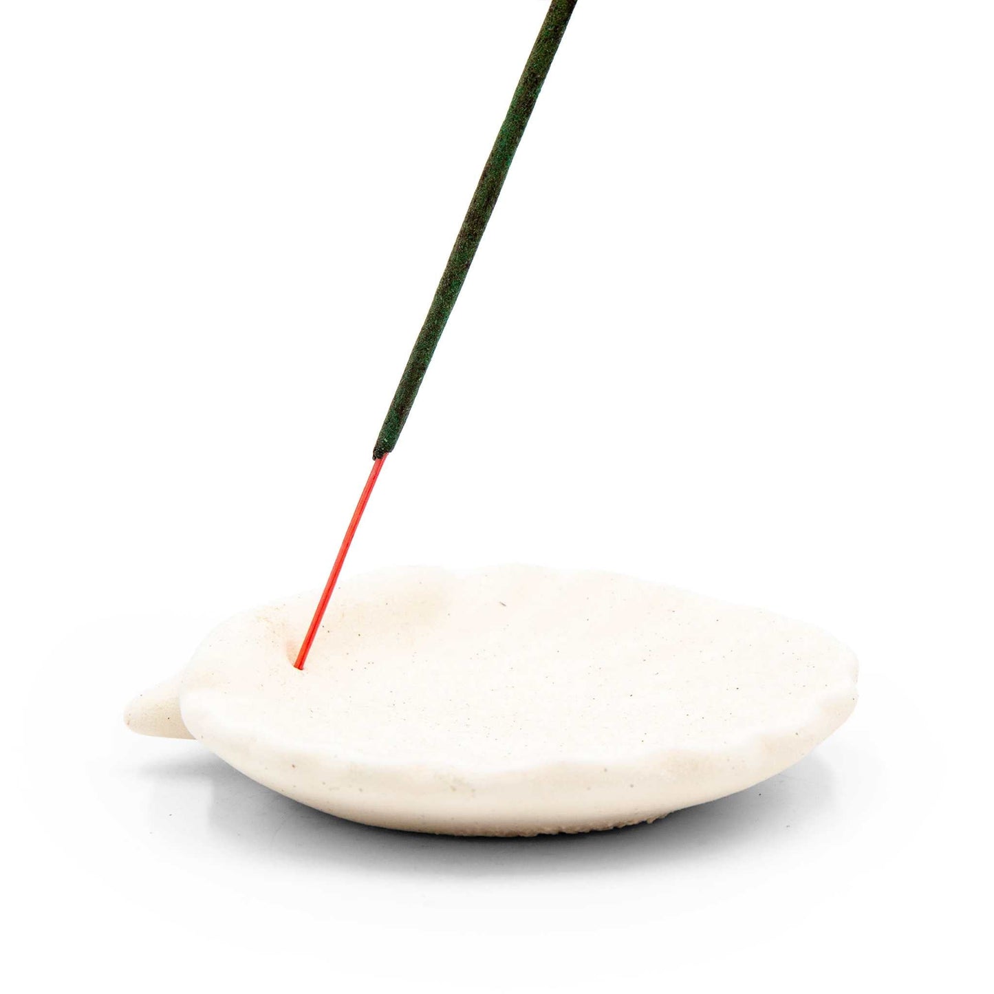 Something Different Home Fragrance Accessories Scallop Shell Ceramic Incense Holder – Minimal & Heat-Resistant – 10.5cm