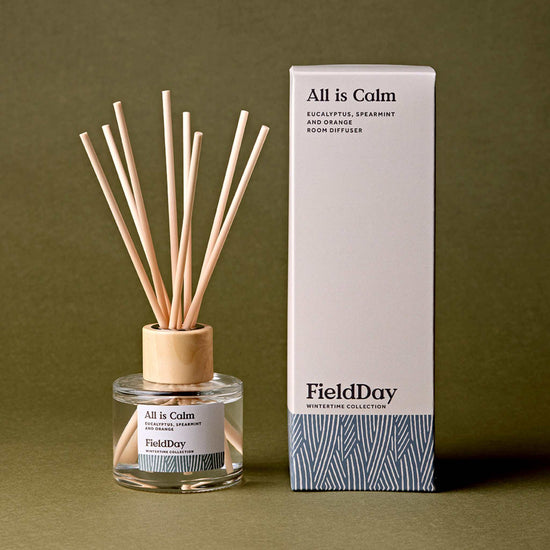 FieldDay Home Fragrance All is Calm Diffuser - Eucalyptus, Spearmint & Orange - 100ml - FieldDay