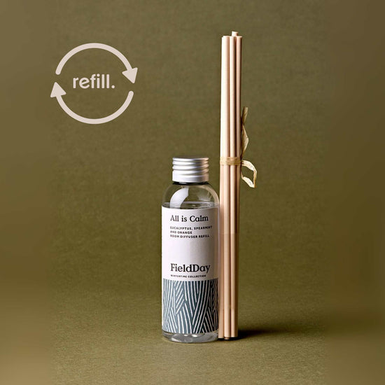 FieldDay Home Fragrance All is Calm Diffuser Refill 100ml - Eucalyptus, Spearmint & Orange - FieldDay
