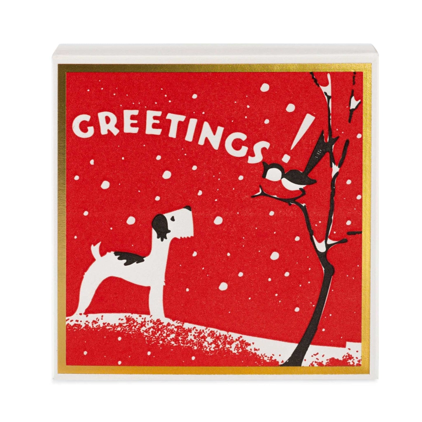 Archivist home fragrance Archivist - Square Safety Matches - Winter Greetings! - 100 Luxury Matches - 50mm