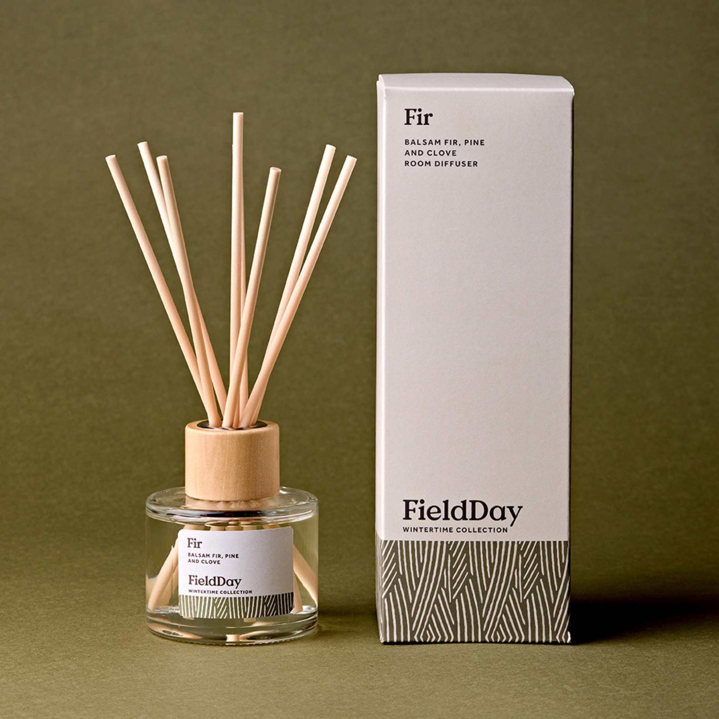 FieldDay Home Fragrance FieldDay Classic Fir Diffuser - Balsam Fir, Pine & Clove - 100ml