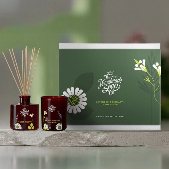 The Handmade Soap Company Home Fragrance Home Fragrance Set - Lavender - Candle & Diffuser - The Handmade Soap Company