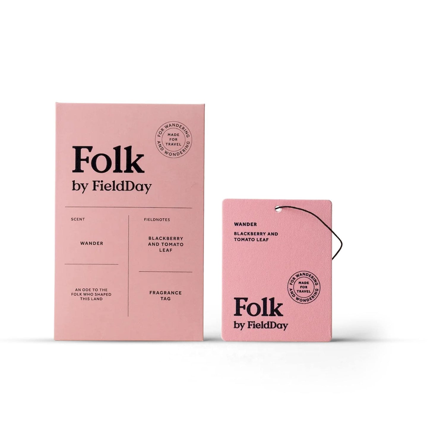 FieldDay Home Fragrance Wander Folk Fragrance Tag - Blackberry & Tomato Leaf - FieldDay