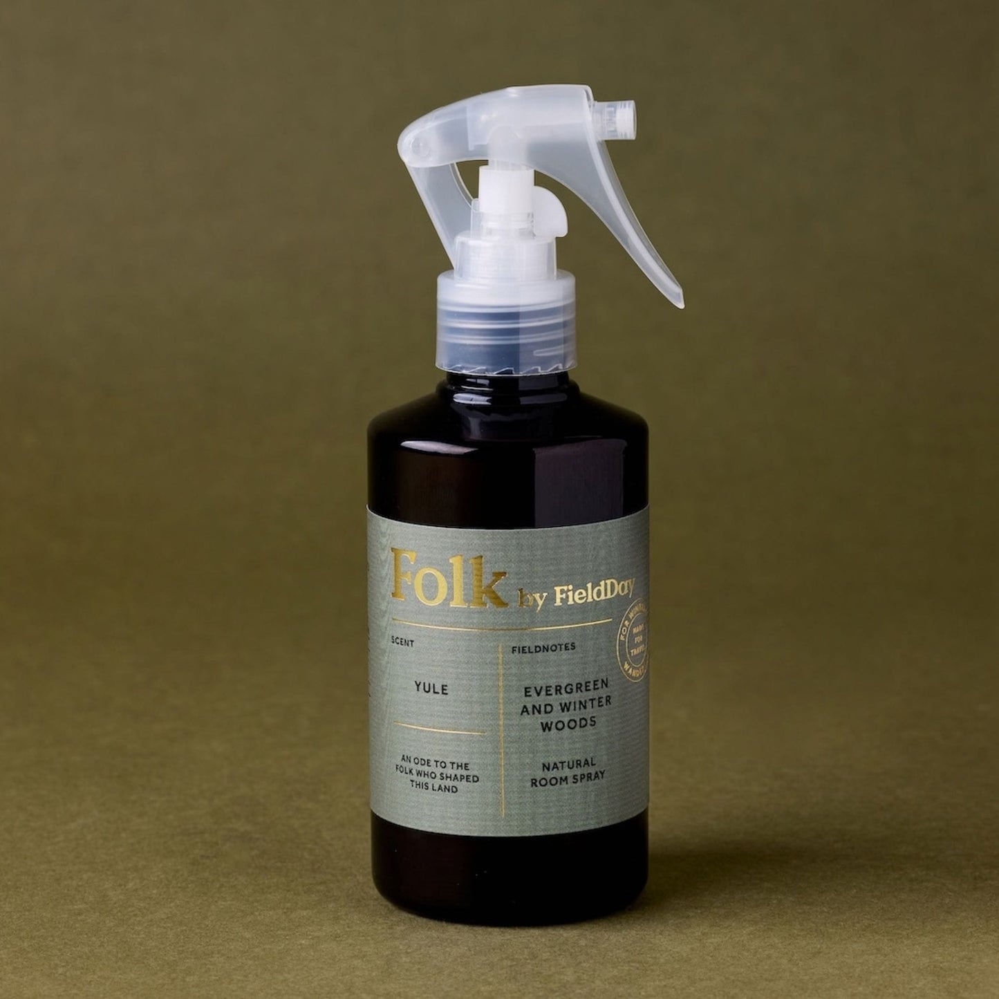 FieldDay Home Fragrance Yule Folk Room Spray 200ml - Evergreen & Winter Woods - FieldDay