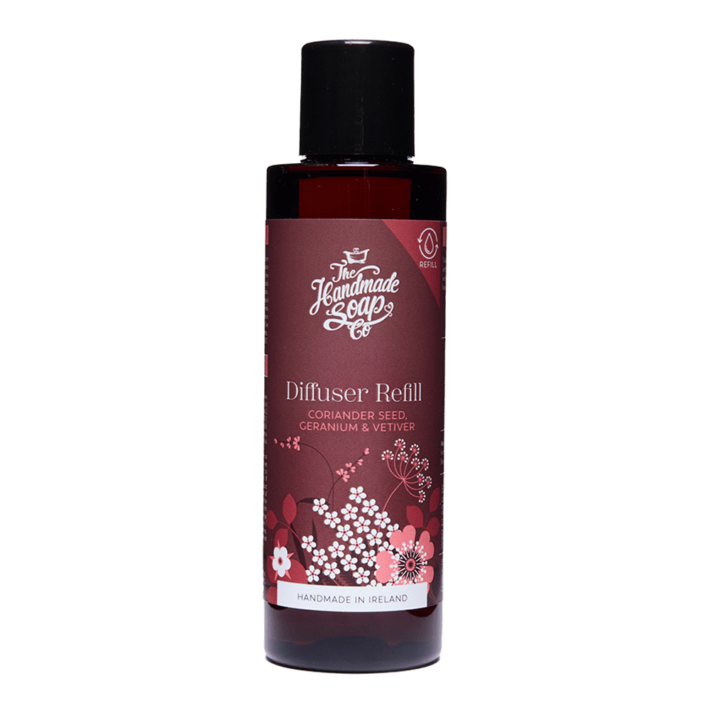 The Handmade Soap Company Home Fragrances Diffuser Refill - Coriander Seed, Geranium & Vetiver, 150ml - The Handmade Soap Company