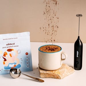 Nibbed Hot Chocolate Organic 100% Cacao Grated 200g - Nibbed