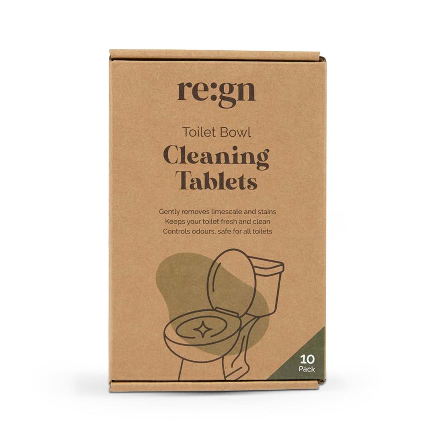 Re:gn Household Cleaning Products Re:gn Toilet Cleaning Tablets - Deep Clean & Lime Scale Remover