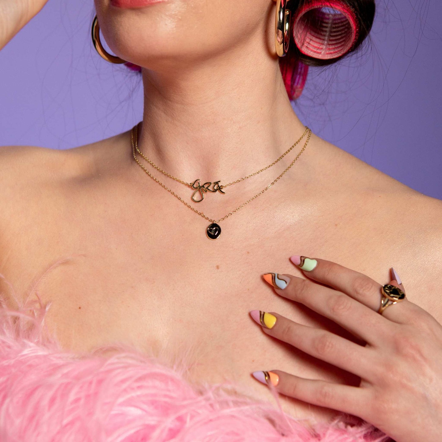 Don't Kill My Vibe Jewellery From The Heart Pendant Necklace Gold - Don't Kill My Vibe