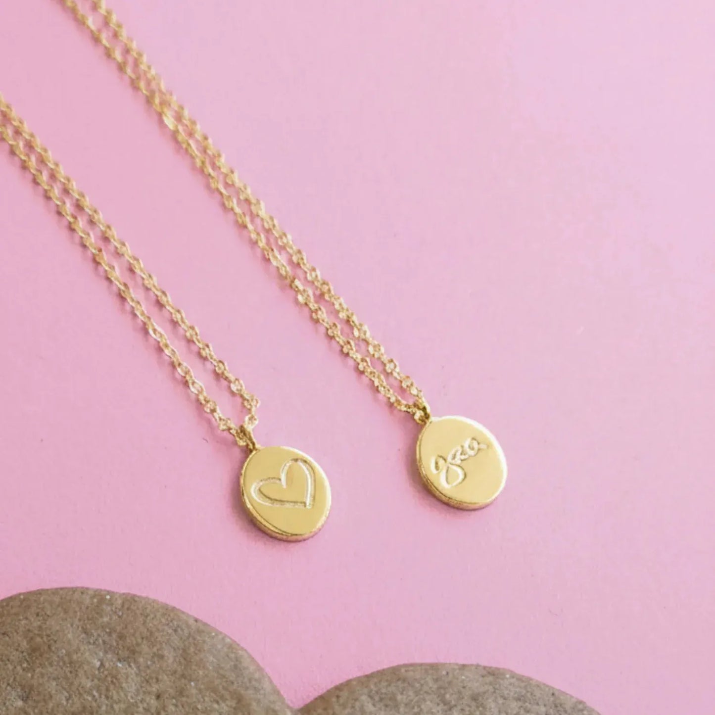 Don't Kill My Vibe Jewellery From The Heart Pendant Necklace Gold - Don't Kill My Vibe