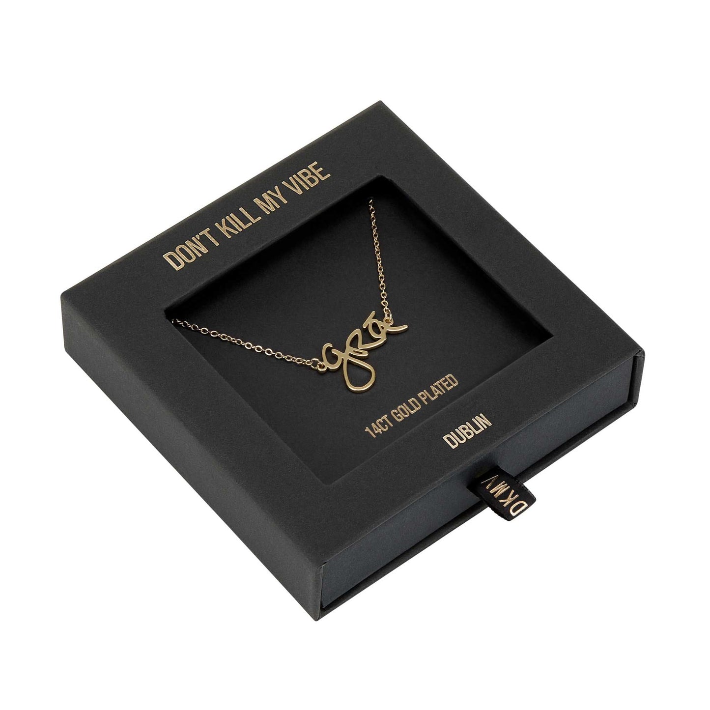 Don't Kill My Vibe Jewellery Grá Beag Pendant Necklace GOLD - Don't Kill My Vibe