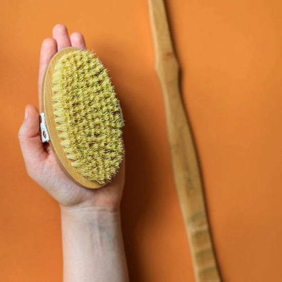 Bamboovement kitchen Bamboo Bath Brush - Plastic Free & Vegan - Bamboovement